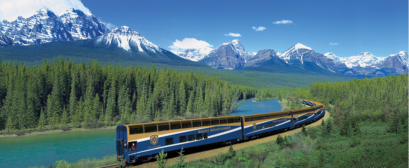 Canada - Rocky with Train